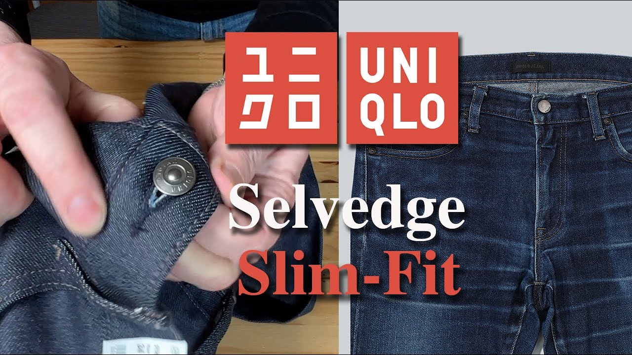 UNIQLO Stretch Selvedge Slim Fit Jeans - REVIEW 