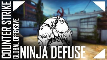 Epic Ninja Defuse on Cache - CSGO (HUN)