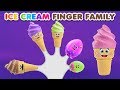 Ice Cream Finger Family Song | Daddy Finger Rhyme