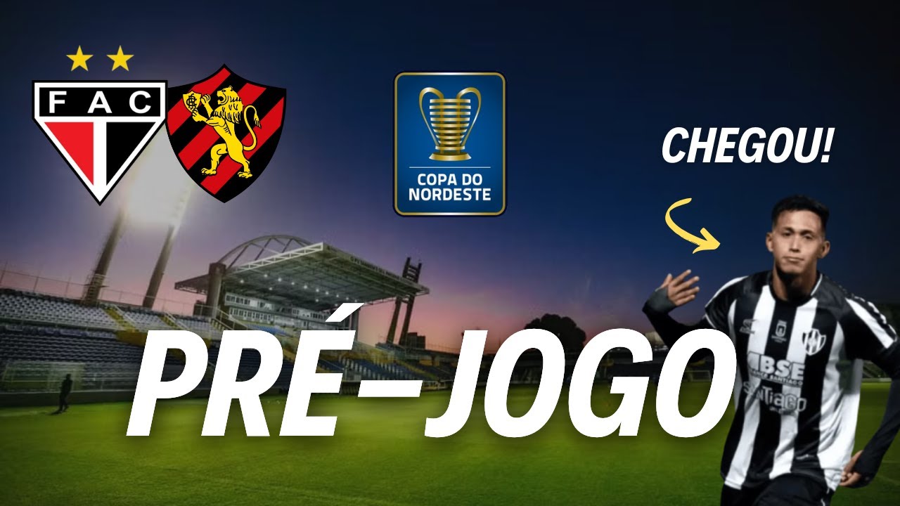 PRÉ-JOGO: Ferroviário x Sport pela COPA DO NORDESTE! | Atencio chegou ...