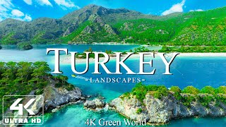 Turkey 4k - Relaxing Music With Beautiful Natural Landscape - Amazing Nature