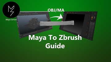 Exporting and Importing Between Maya And Zbrush