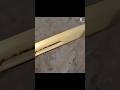 Crafting a 24K GOLD-PLATED COMBAT KNIFE out of a Rusty BEARING