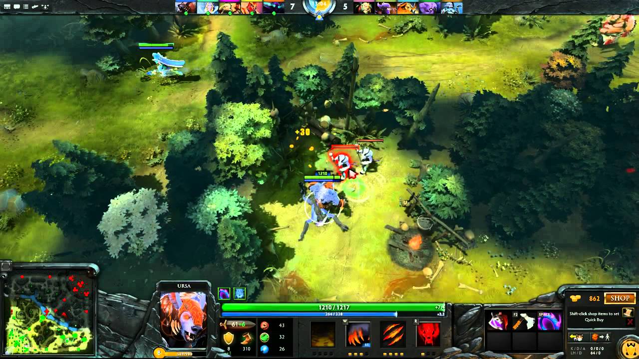 DOTA 2 with Alan: Ursa (jungle)
