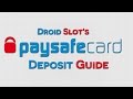 Guide To Paysafecard Depositing At Mobile Casinos - YouTube