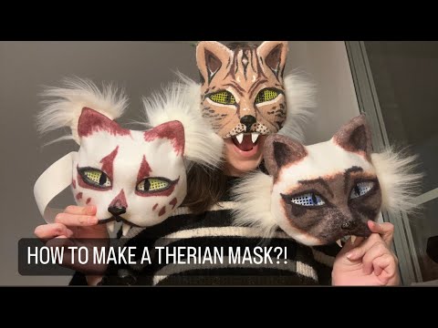 How to make a therian mask tutorial! 