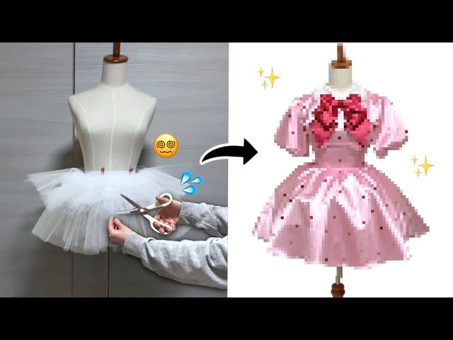 Trial and Error｜Making a Doll-Like Valentine Outfit from Scratch