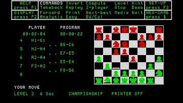 SINCLAIR QL PSION CHESS Sinclair Research Ltd 1984 PANTHEON Bostjan Grandovec