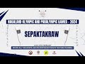 NAGALAND OLYMPIC AND PARALYMPIC GAMES  2024 | SEPAKTAKRAW | COURT 3 | DAY 2