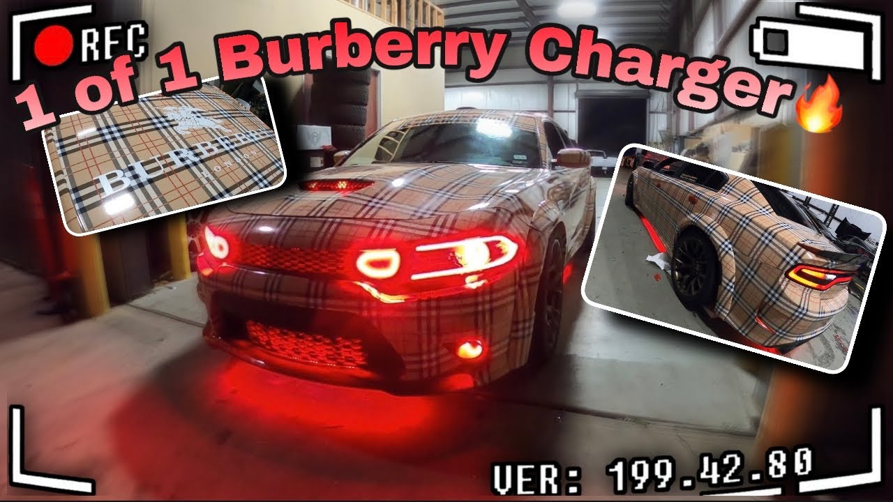 First Ever Burberry Wrapped Charger(Craziest Wrap EVER)!!? - YouTube