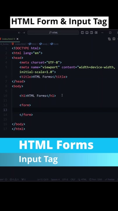 Mastering HTML Form & Text Input: A Visual Guide! #htmlform # ...