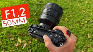 Обзор линзы Sony 50mm F1.2 GM с камерой Sony ZV-E10 - Первые впечатления и тест объектива