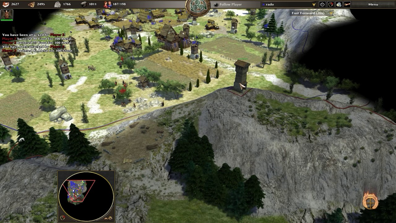 0 A.D. - Historical Real Time Strategy Game: scenario Massacre Of Delphi( Gauls vs Athenians)