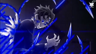 Blue Demon King Tanjiro By Edited By Me