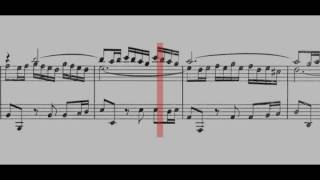 BWV 593  Organ Concerto in A Minor (Scrolling)