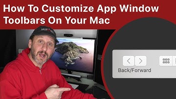How To Customize App Window Toolbars On Your Mac