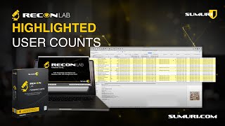 RECON LAB: Highlighted User Counts