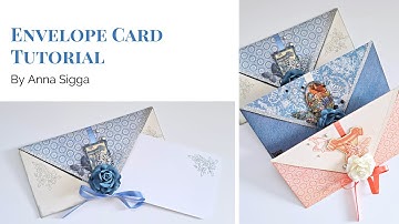 Envelope Card Tutorial by Anna Sigga | Graphic 45