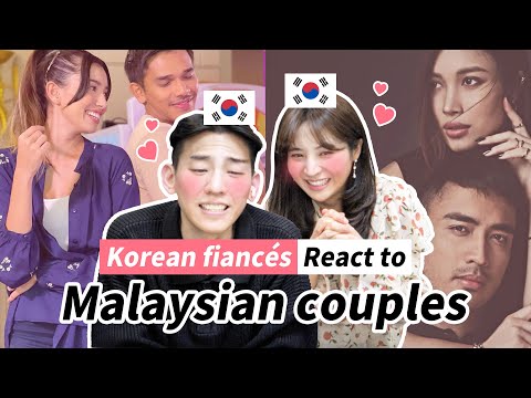 Korean fiancés react to Malaysian celebrity couples with a surprise announcement😎💕