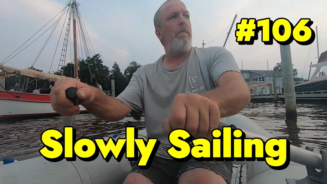 ⁣Chandlery Sale Haul, Galley Chimney Vent, and More -Episode 106  -Slowly Sailing