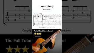 Valentine’s Day Vibes: How To Play Love Story Theme #classicalguitar #fingerstyle #valentinesday