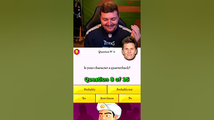 Can The Akinator Guess Tom Brady?