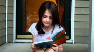 Elise reads James and the Giant Peach in honor of Banned Boo