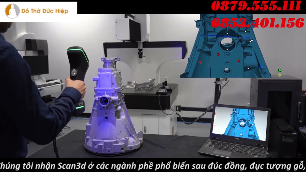 Scan3D| Máy quét 3D laser Kscan Magic cao cấp