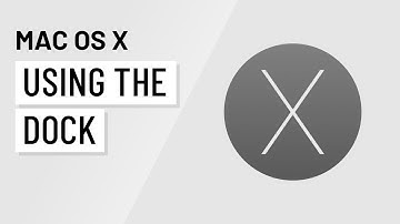 Mac OS X Basics: Using the Dock