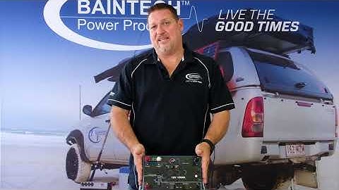 Baintech 150Ah Lithium Battery with 20A in-built DC-DC + you can charge your flat 4WD battery