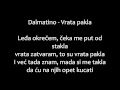 Dalmatino - Vrata pakla (Lyrics)