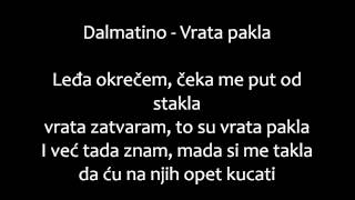 Vignette de la vidéo "Dalmatino - Vrata pakla (Lyrics)"