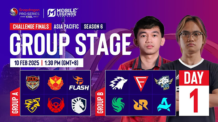 🔴 [EN] AP Mobile Legends: Bang Bang | Snapdragon Mobile Challenge Finals Group Stage | S6 | Day 1