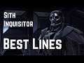 Sith inquisitor best lines and funny moments  star wars the old republic