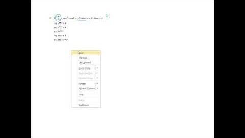 2012 BC Multiple Choice #9-16