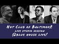 Capture de la vidéo Hot Club Of Baltimore Quartet At Blue House Live!