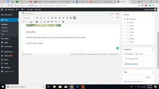 HOW TO EDIT A WORDPRESS SITE PART 4  |SINHCOMS
