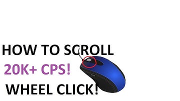 HOW TO *SCROLL WHEEL* CLICK IN GEOMETRY DASH! (20000 CPS+!)