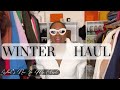 What’s New In My Closet WINTER FASHION HAUL