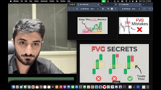 Full 🔴 How to Trade 1-Min & 5-Min FVG (Fair Value Gap) on NASDAQ / NQ | Live Execution Update