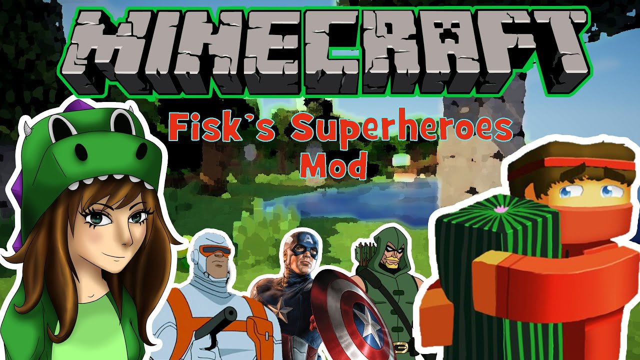 1.7.10] Fisk's Superheroes (Forge) Minecraft Mod