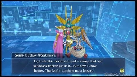 DIGIMON STORY CYBER SLEUTH NG+: Semi-Outlaw @Sakimiya