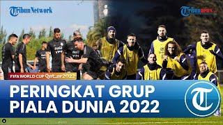 Presentase Peraih Juara Piala Dunia 2022 Menurut Super Komputer, Peringkat Grup Tersulit ke Termudah