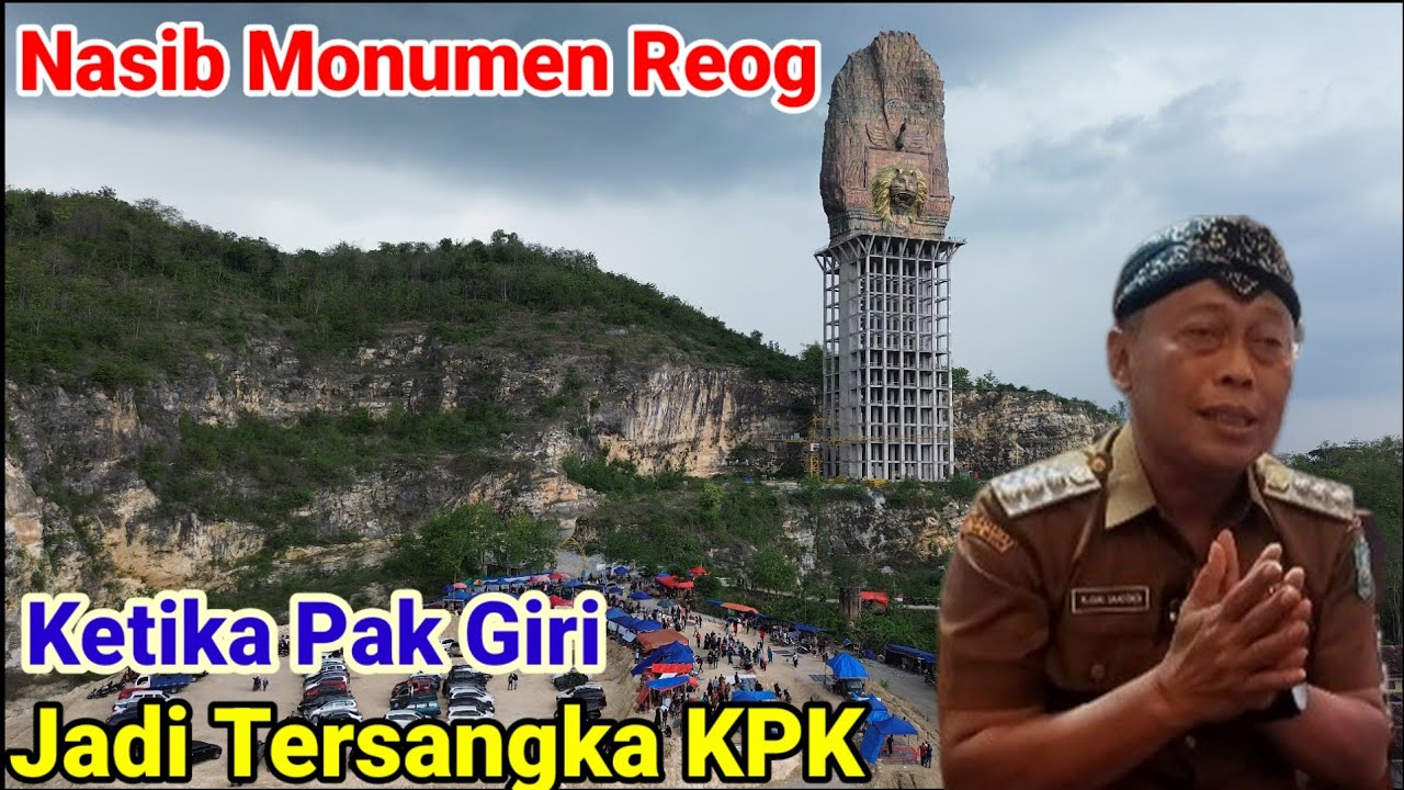 Monumen Reog Proyek Andalan Bupati Sugiri Sancoko di Ponorogo 