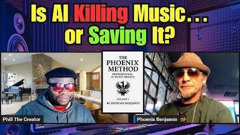 Is AI KILLING Music? -   Interview with Phoenix Benjamin @phoenixbenjamin