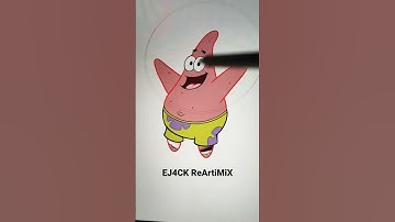 Tutorials Drawing PATRICK STAR pick a color IProcreate #shorts #subscribe #art #draw #procreate