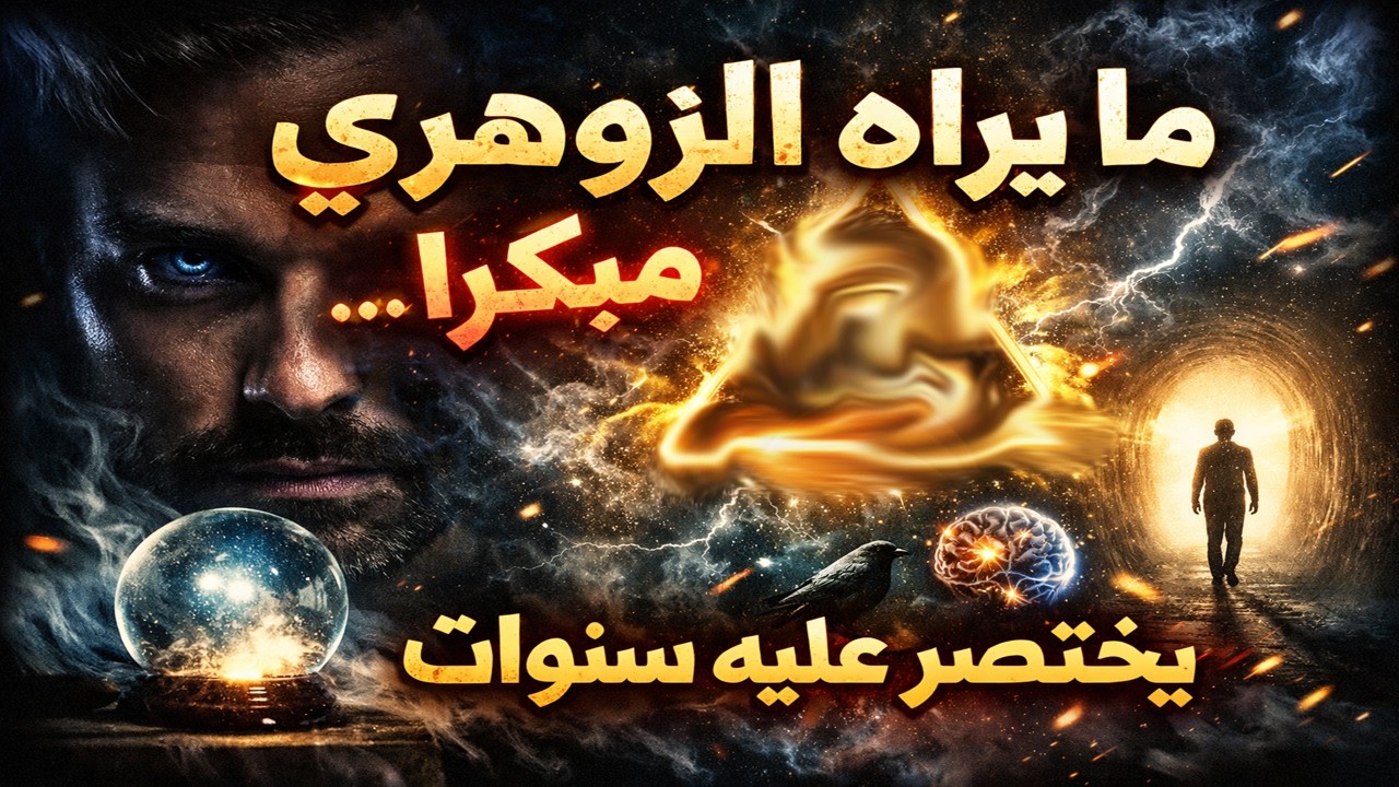 ما يراه الزوهري مبكرًا يختصر عليه سنوات👁️ ✨ 🧠 ⚡ 🕊️