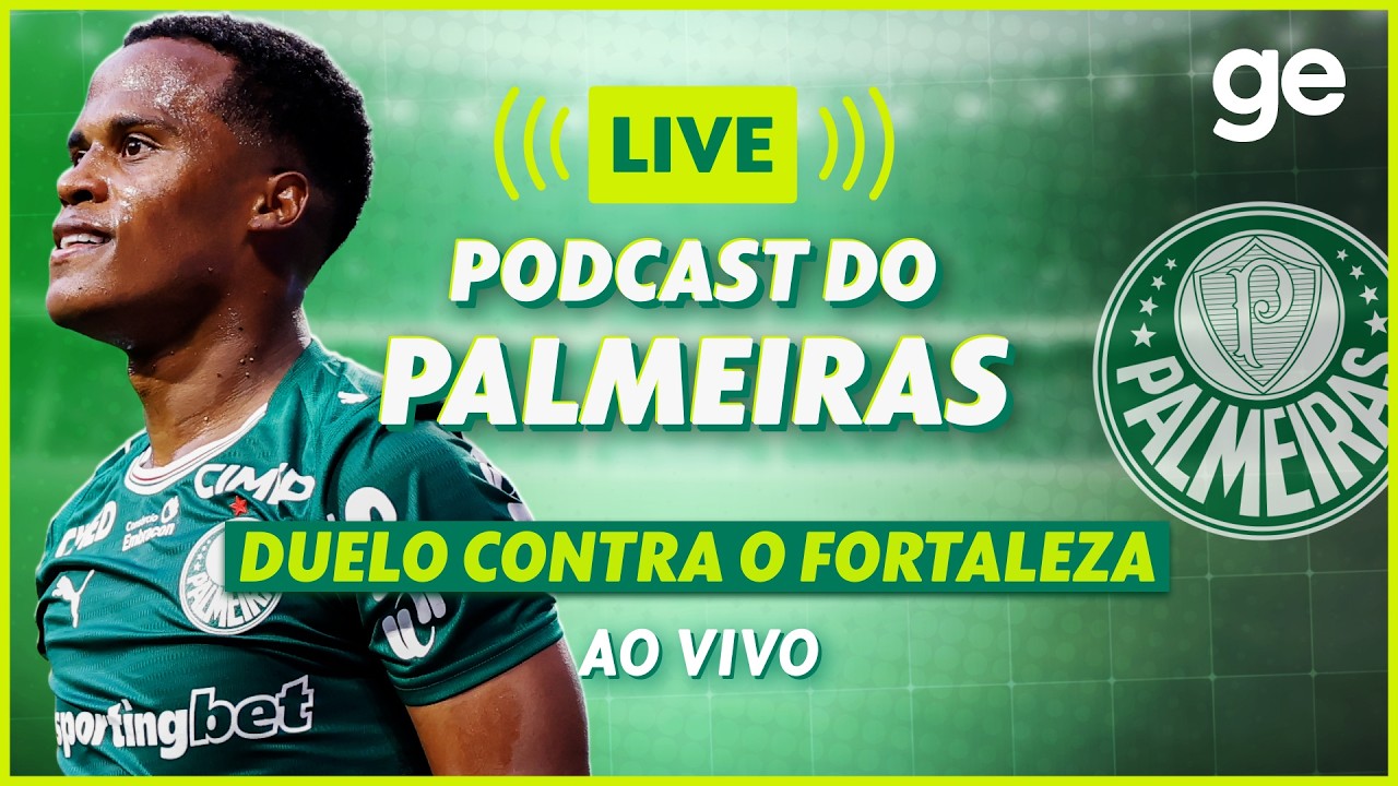 AO VIVO! GE PALMEIRAS ANALISA SEGUNDO JOGO DAS OITAVAS DA COPA DO BRSIL | #podcast | ge.globo