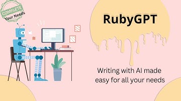 Writing with AI Made Easy with RubyGPT | RubyGPT  Demo