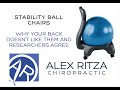 Should I Use A Stability Ball Chair At Work? | Dr Alex Ritza | Downtown Toronto Chiropractor